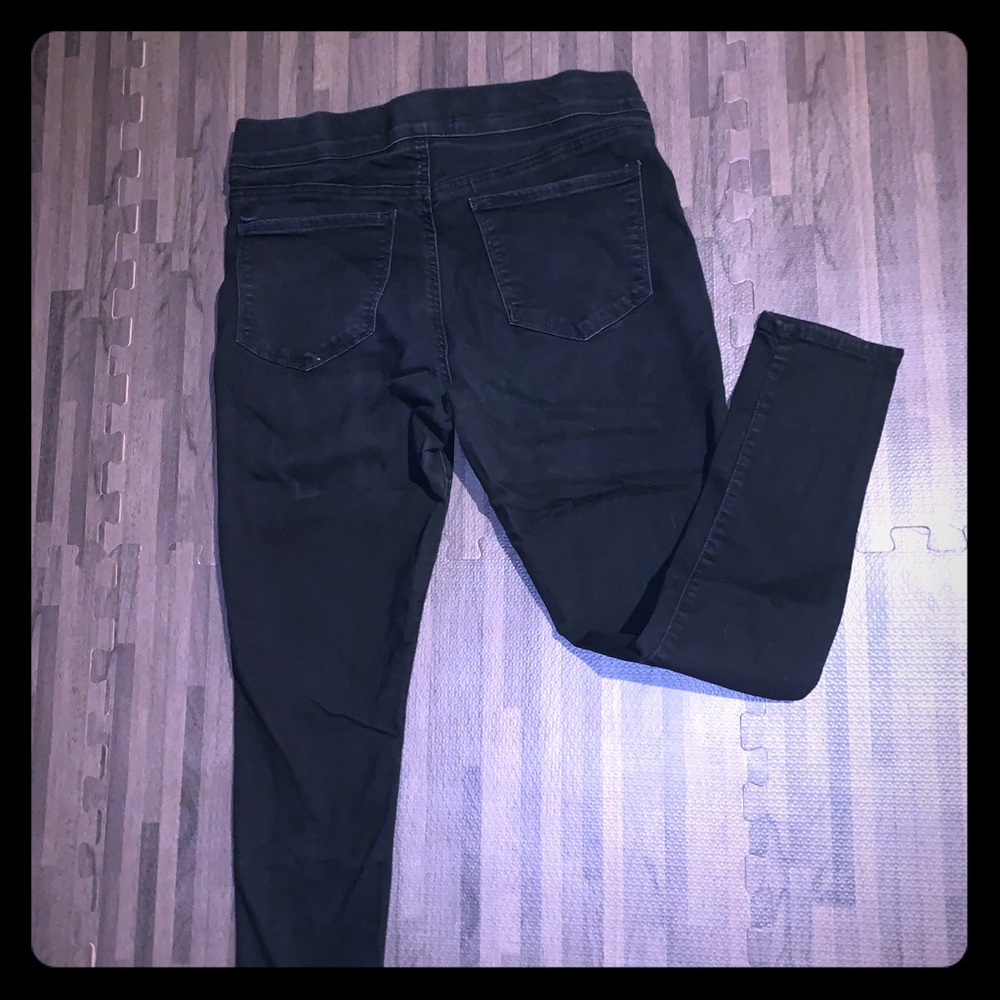 Black Jean Jeggings